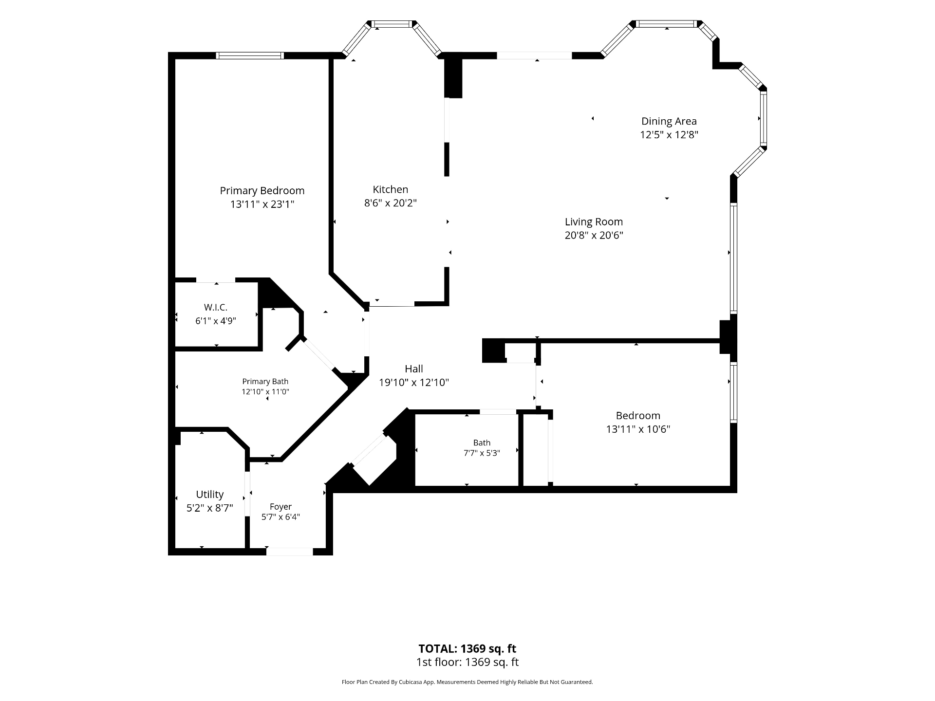 Floor plan of 302-1903 Pilgrims Way, 1,400 sq ft